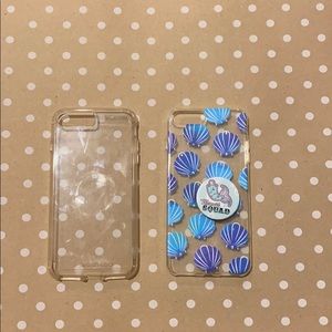 IPHONE 8 PLUS CASES with pop socket